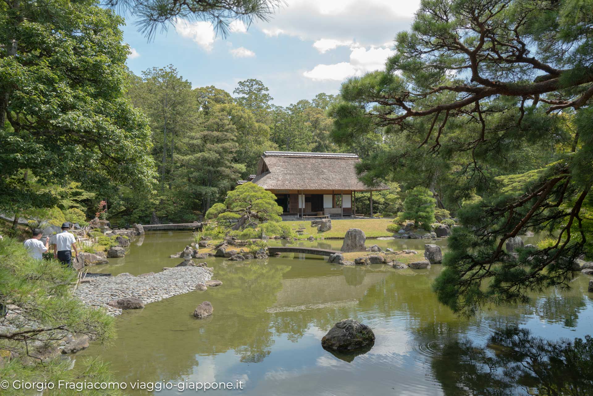 Katsura Imperial Villa in Kyoto con la Mamma 1070027