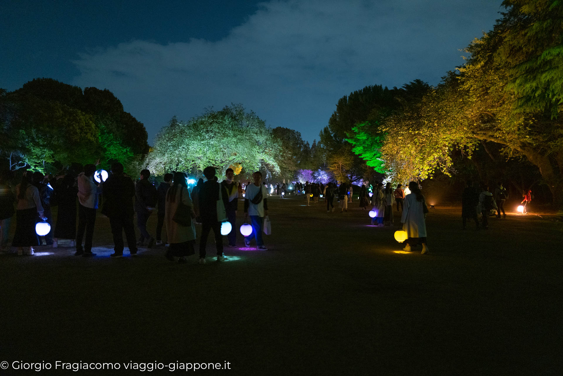 Gyoen Park Shinjuku Tokyo Naked visual art installation 1000074