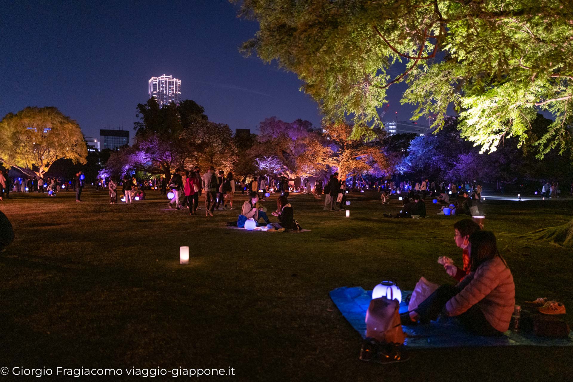 Gyoen Park Shinjuku Tokyo Naked visual art installation 1000093