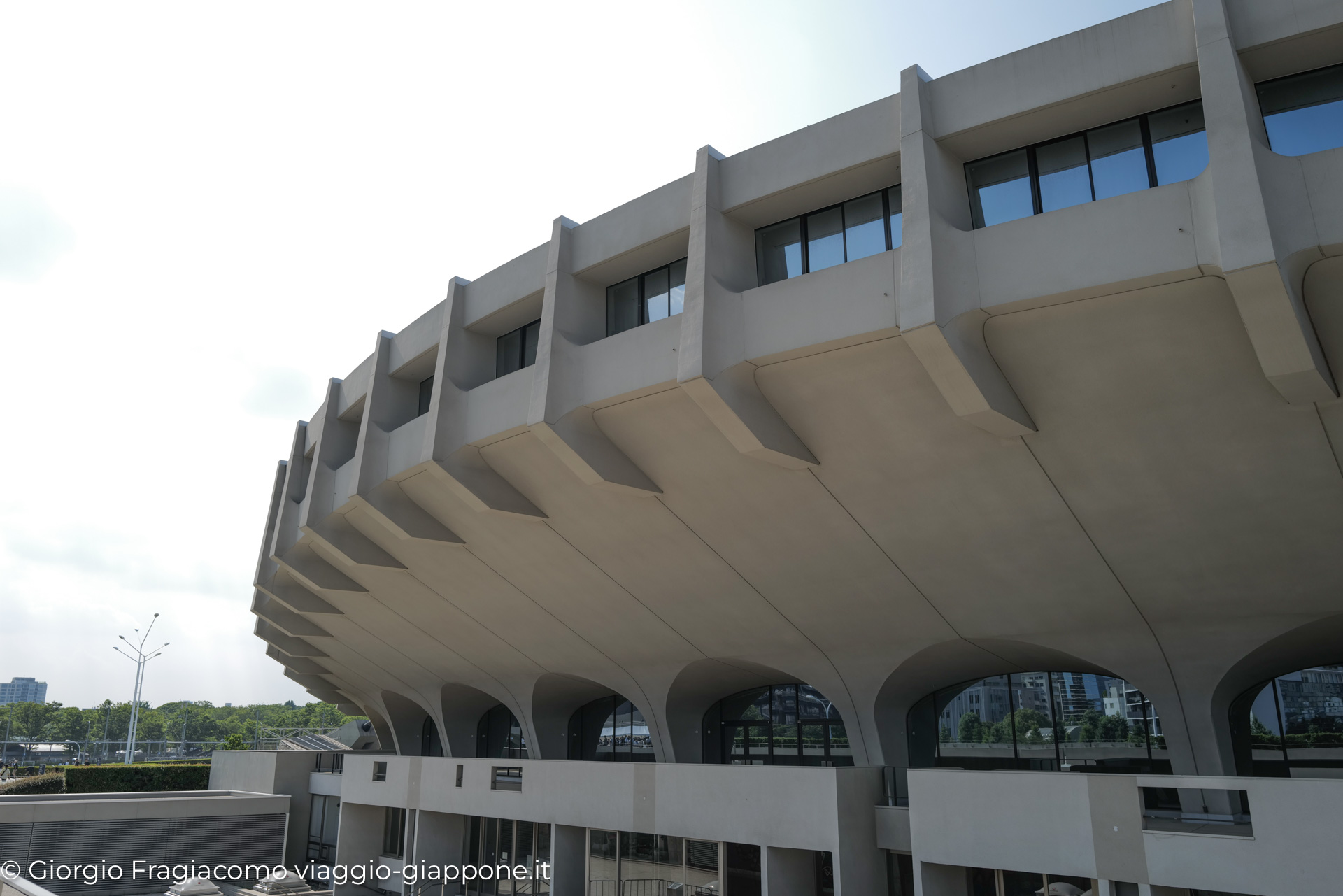 Yoyogi National Gymnasium designed by Kenzo Tange 1030129