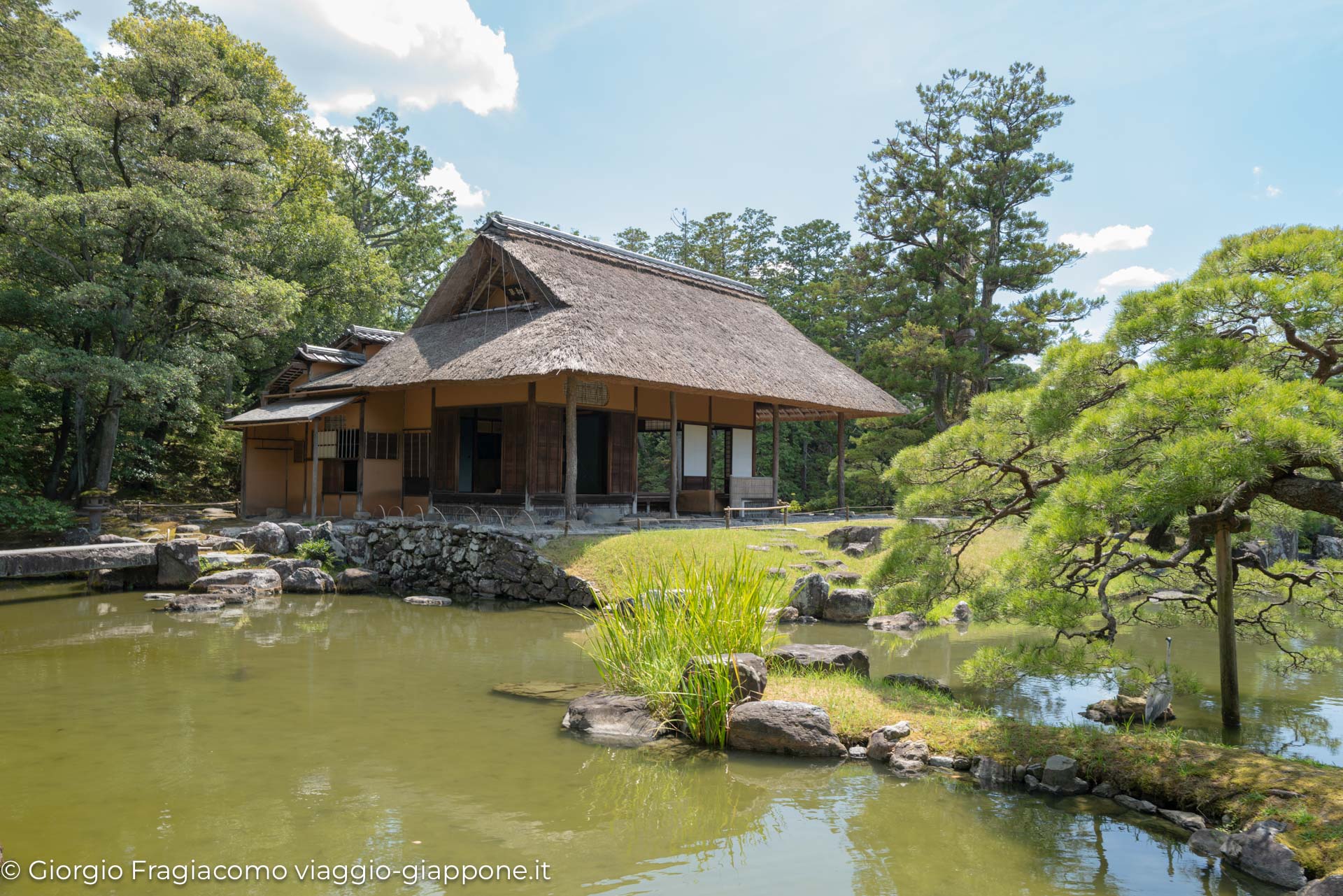 Katsura Imperial Villa in Kyoto con la Mamma 1070033