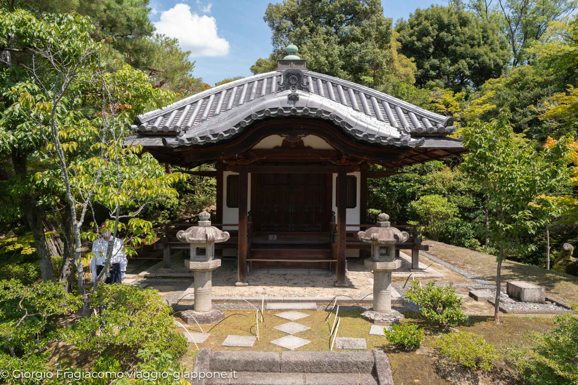 Katsura Imperial Villa in Kyoto con la Mamma 1070103