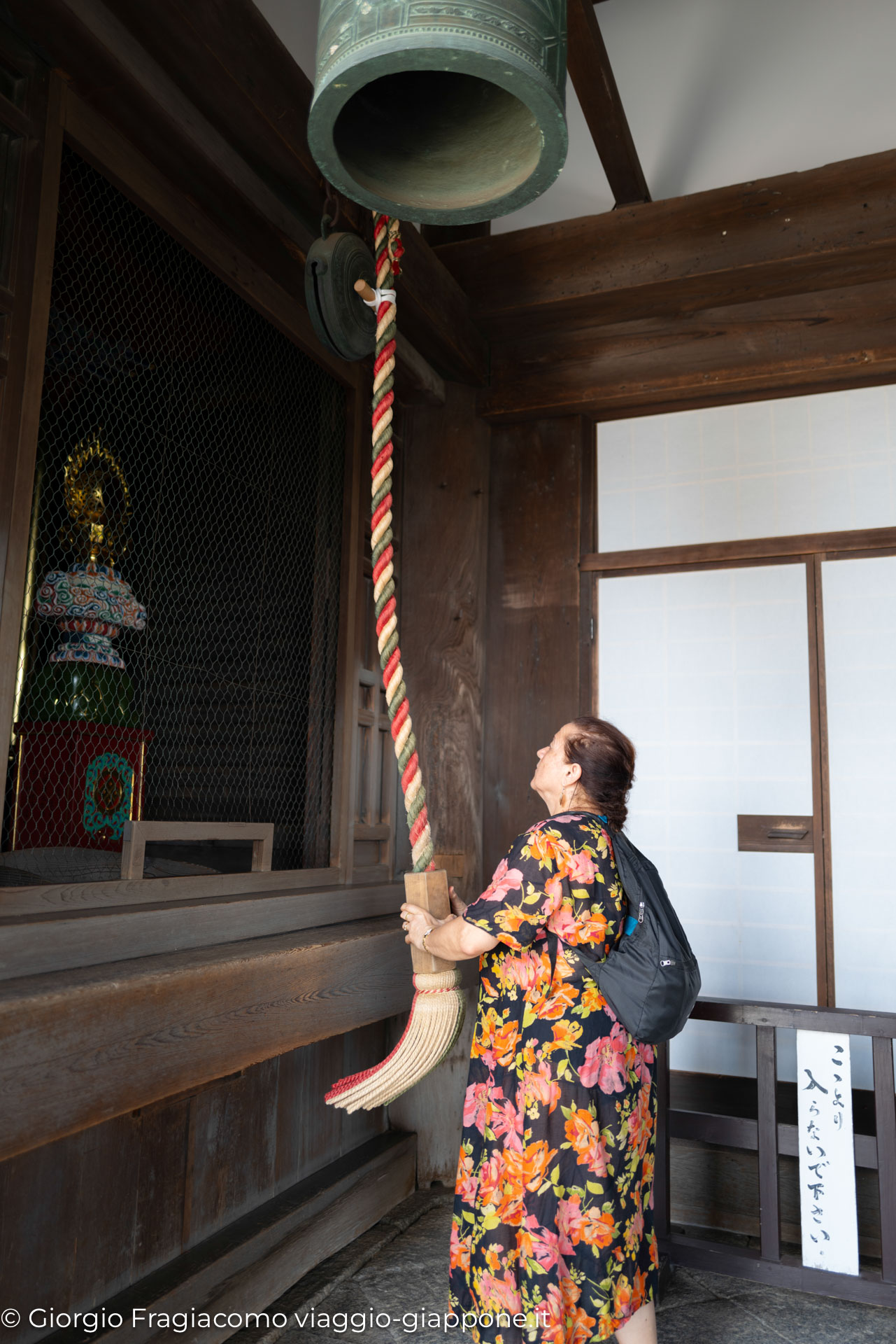 Kiyomizu dera temple in Kyoto con la Mamma 1060535