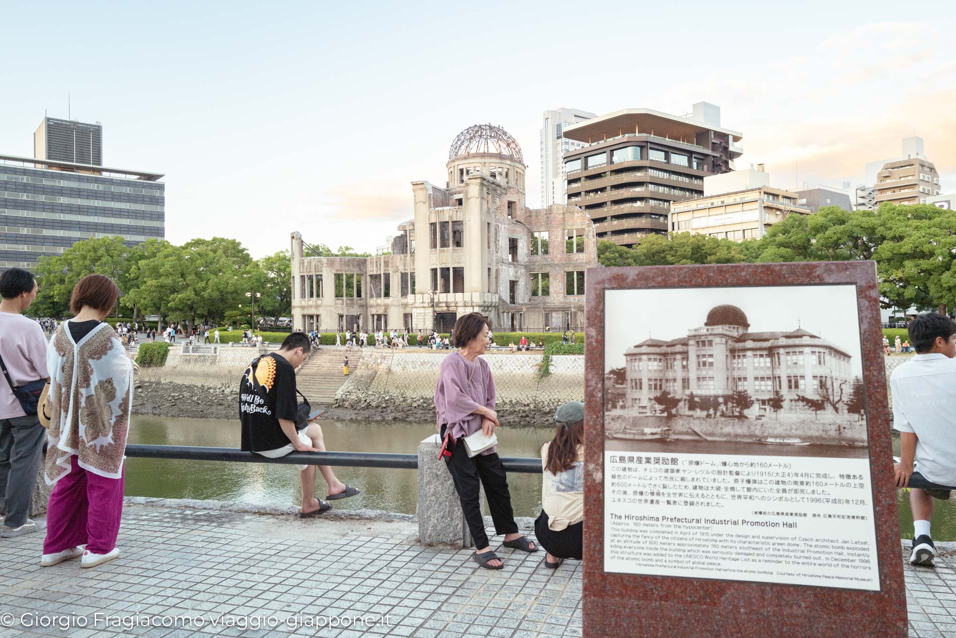 Parco della memoria ad Hiroshima